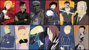 Minimalist Fullmetal Alchemist Brotherhood