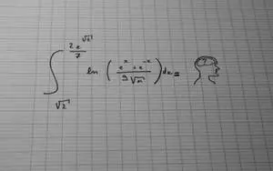 Minimalist Math Equation 