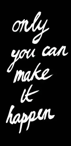Minimalist Motivational Straightforward Message
