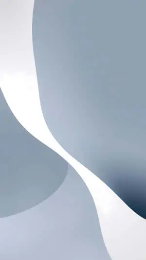 Minimalist Smooth Gray Abstract Wave