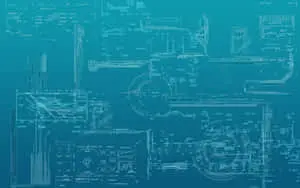 Abstract Minimalist Technology Artwork