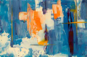 Modern Abstract Expressionism Art Canvas