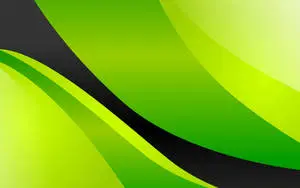 Modern Green Abstract Artwork