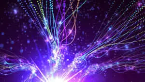 Colorful Lines In Motion