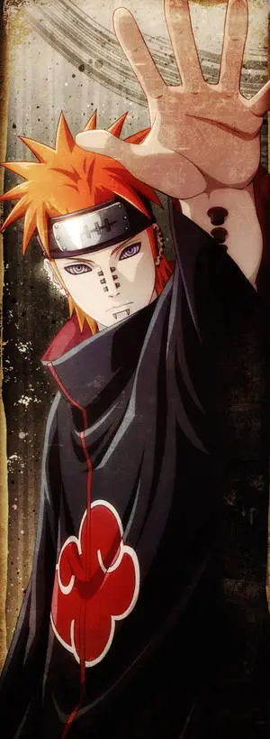  Caption: Immortal Nagato in Vivid 4K – A Snapshot from Naruto Mobile 