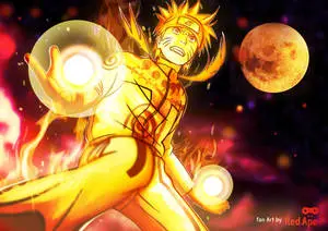 Naruto Final Form Chakra Blast