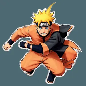 Naruto Running Beyond Limits PNG jjs84