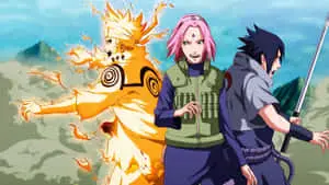 Naruto's Friend 2560 x 1440 wallpaper