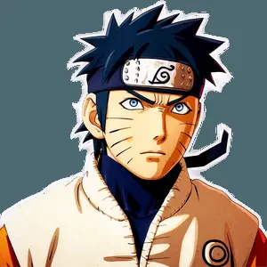 Naruto Sage Mode Powerful Look PNG 36