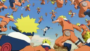 Naruto Shippuden 4k Shadow Clone Jutsu