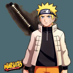Naruto Uzumaki Sage Mode PNG 06252024