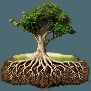 Nature Roots PNG fif33