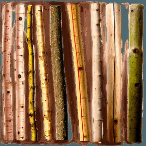 Nature Sticks PNG pau1