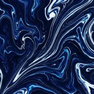 Navy Marble Swirl