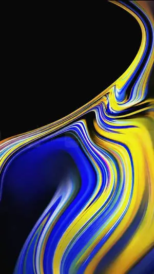 “Beauty in Motion: A Close Look at the Note 10 Liquid Abstract Art.”