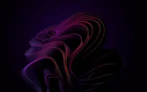 abstract abstract wavy lines on a dark background