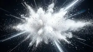Particle Explosion White