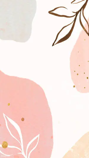 A Charming and SerenePastel Abstract Illustration