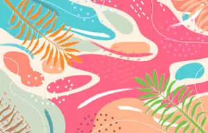 "The pastel hues of abstract art bring joy to any surface."