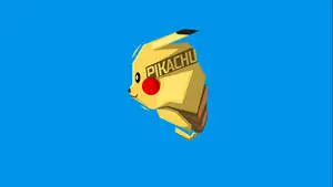Pikachu 4K Polygon Art