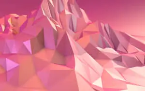Abstract Art Featuring Shades of Pink