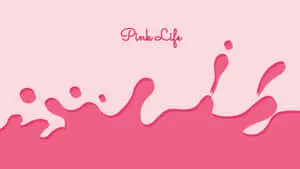 Pink Life Abstract Background