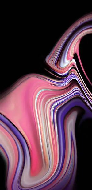 Pink Purple Abstract Redmi Note 9 Pro