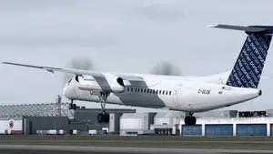 Porter Airlines Airplane Take Off