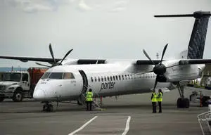 Porter Airlines Crew in Uniform