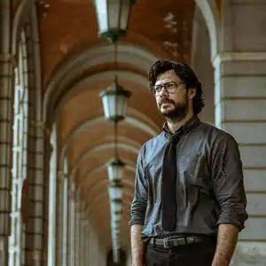 Professor By The Hall Money Heist 4k