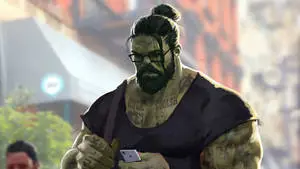 Professor Hulk Man 4K