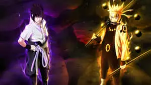 PS4 Naruto Sasuke Uchiha And Naruto Uzumaki