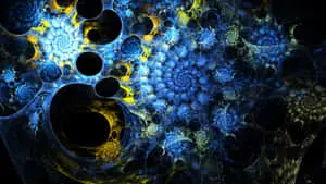 "Dive into the Psychedelic world of mesmerizing fractals"