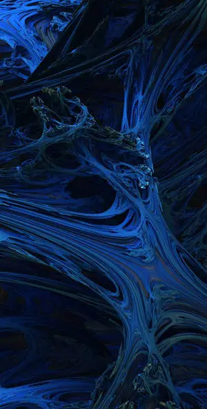 Psychedelic iPhone Blue Stretched Gum
