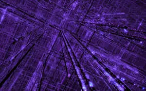 Purple Abstract Matrix