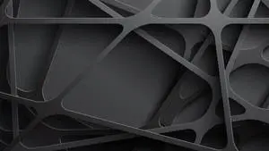 Random Black 3D Abstract
