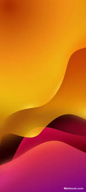 Realme 7 Yellow And Pink Abstract