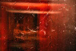 Red 4K UHD Messy Abstract