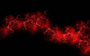 Retreat Into A World Of Vibrant Red Abstract Art