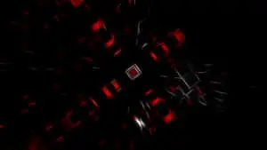 Bright Red Abstract Wallpaper 