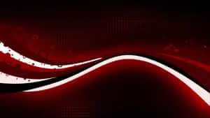 Geometric Red Black and White Abstract Pattern