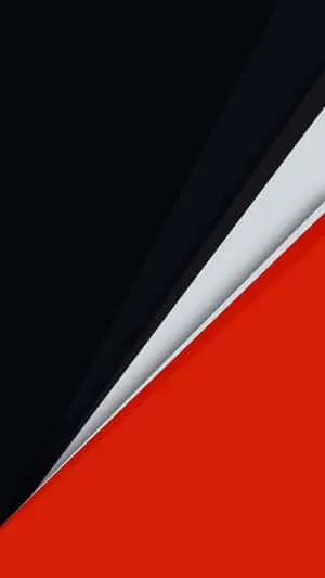 Abstract Collage of Red, Black and White