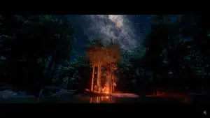 Red Dead Redemption 2 4K Firepit