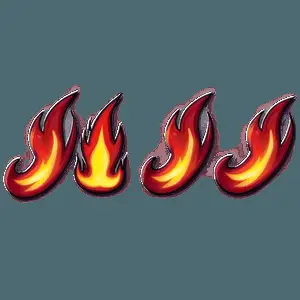 Red Flames Wallpaper PNG   06282024