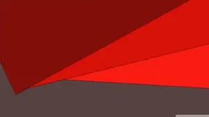 Abstract Red Geometric Shapes