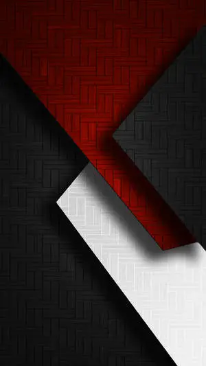 Red Herrignbone Material Pattern