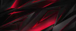 Abstract Geometric Shapes Red Ultra Wide HD