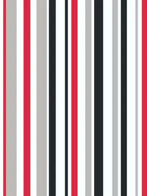 Red, White and Black Abstract