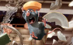 Remy Ratatouille 4k Cartoon