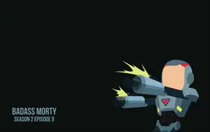 Rick And Morty PC 4K Badass Morty